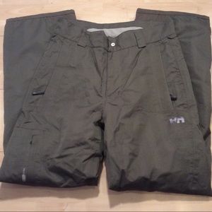 Helly Hansen Tech Olive Green Winter Sports Pants